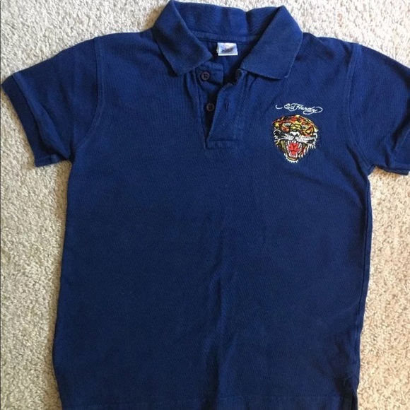 Boys lion polo shirt